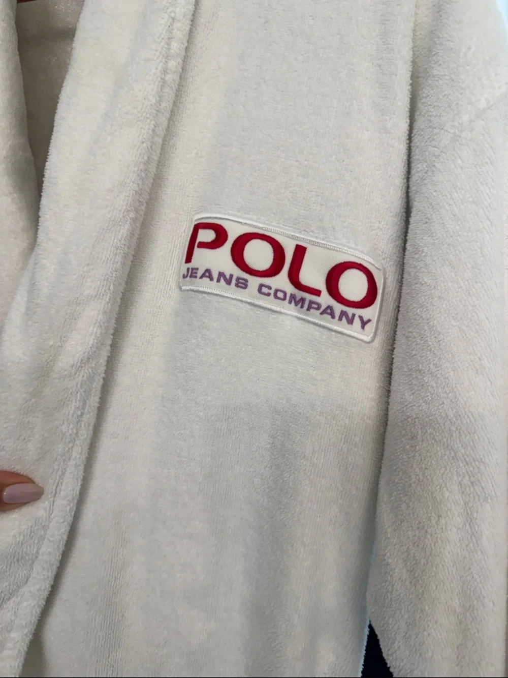Polo by Ralph Lauren White Plush Robe
